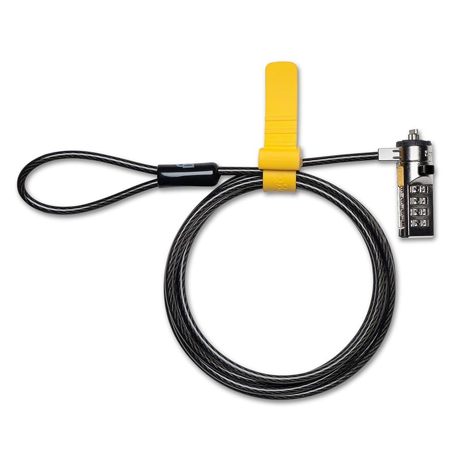 Amazon.com: Kensington Combination Cable T-Bar Standard Lock